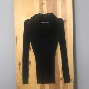 Pullover Cowl Neck Sweater